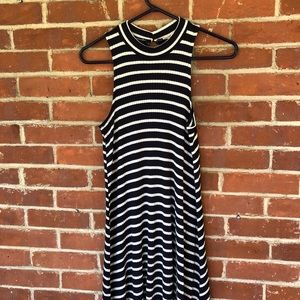 Hollister sleeveless striped minidress